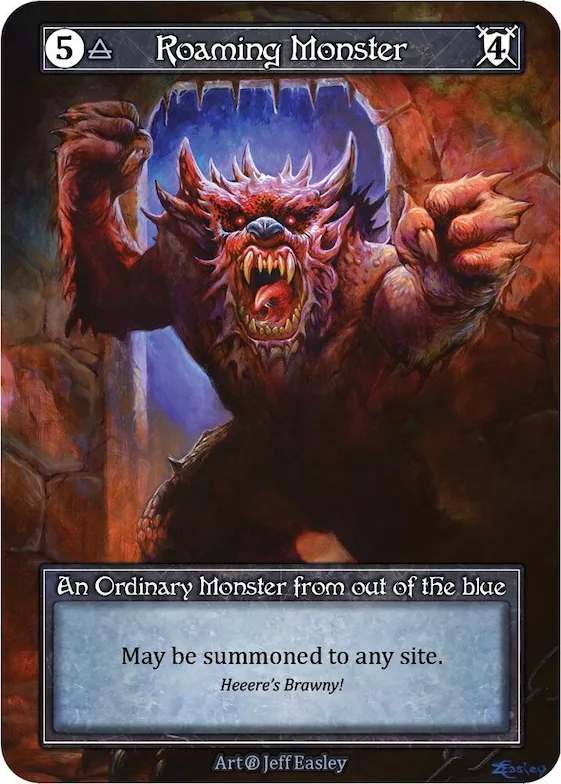 Roaming Monster (Foil) #p523554 – Beta