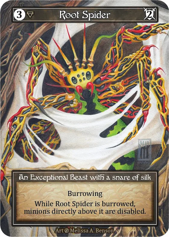 Root Spider (Foil) #p523565 – Beta