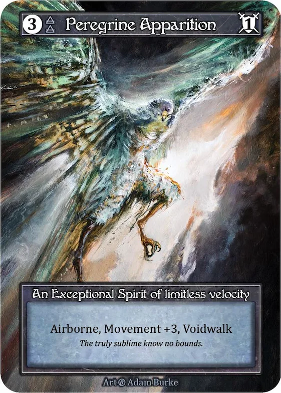 Peregrine Apparition (Foil) #p523570 – Beta