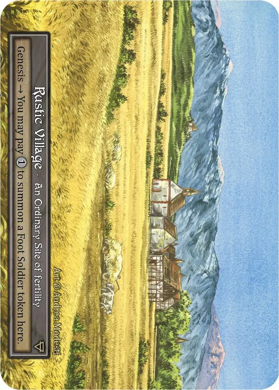 Rustic Village (Foil) #p523573 – Beta