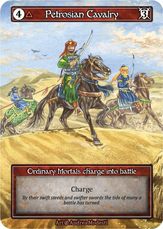 Petrosian Cavalry (Foil) #p523580 – Beta