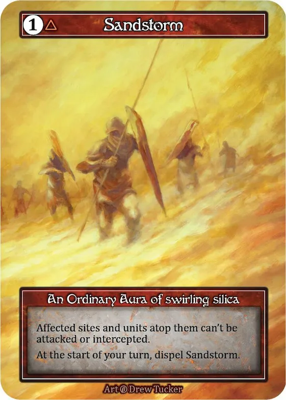 Sandstorm (Foil) #p523590 – Beta