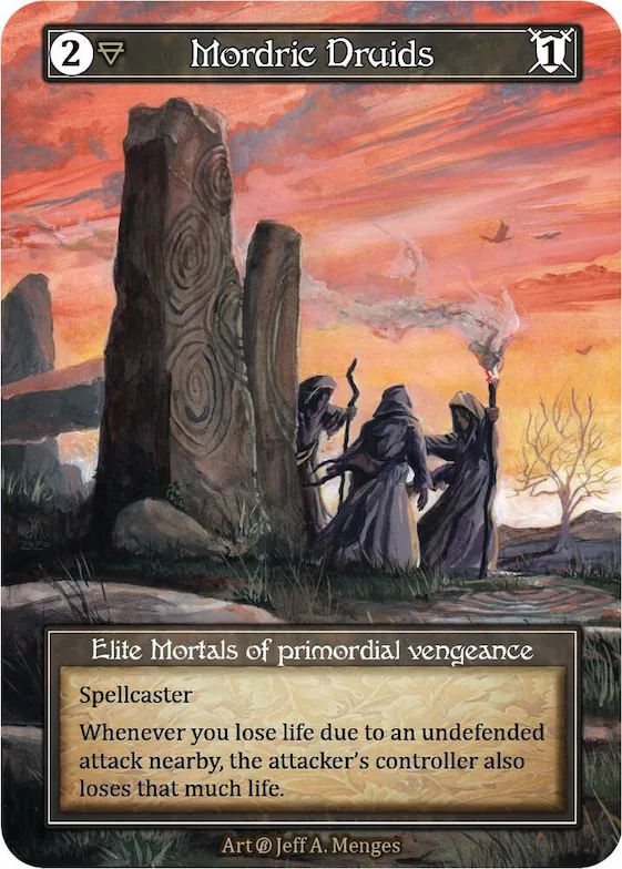 Mordric Druids (Foil) #p523710 – Beta