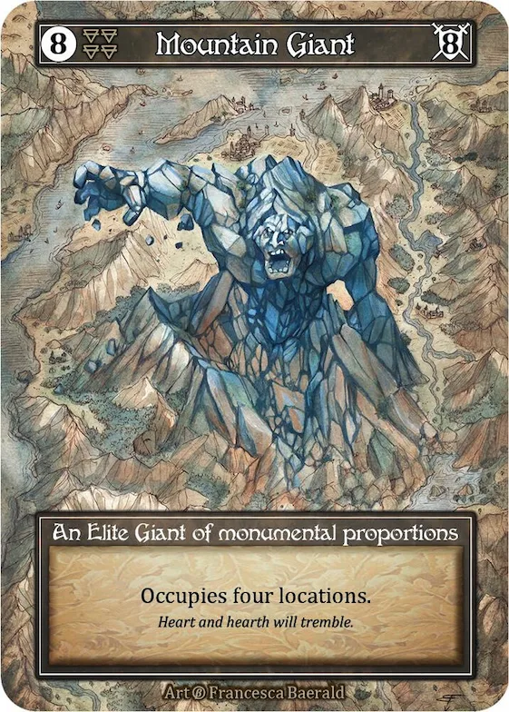 Mountain Giant (Foil) #p523718 – Beta