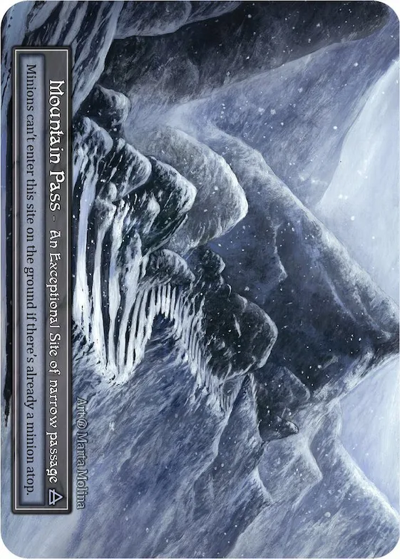 Mountain Pass (Foil) #p523722 – Beta