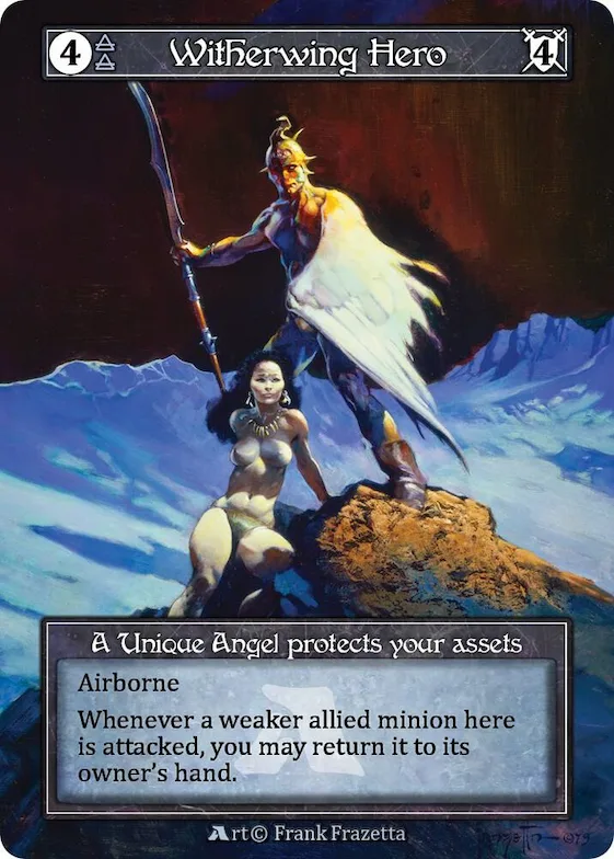 Witherwing Hero (Alpha Investments Promo) (Foil) #p528833 – Beta