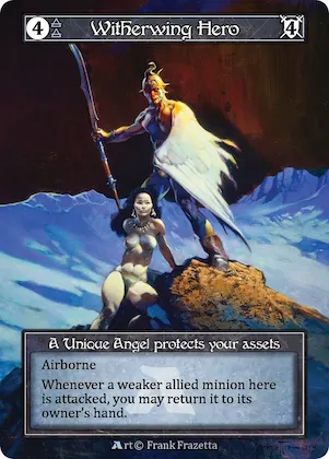 Witherwing Hero (Alpha Investments Promo) (Foil) #p528833 – Beta