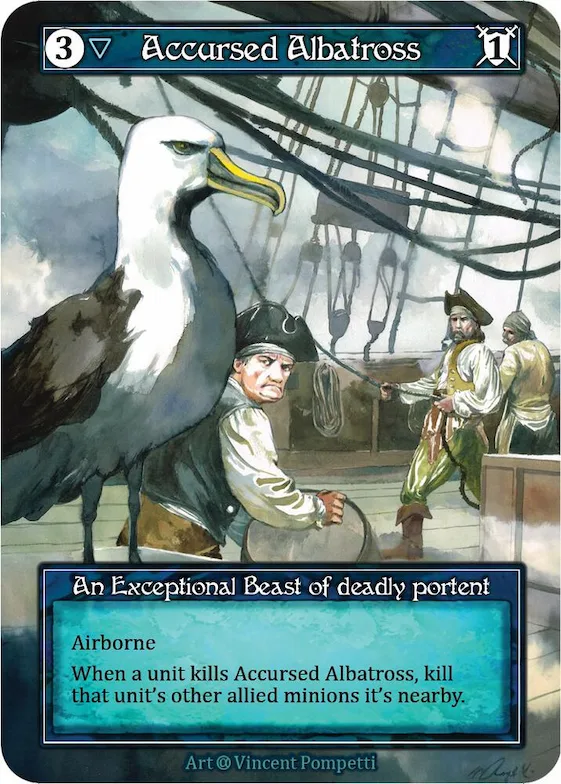 Accursed Albatross (Foil) #p521507 – Alpha