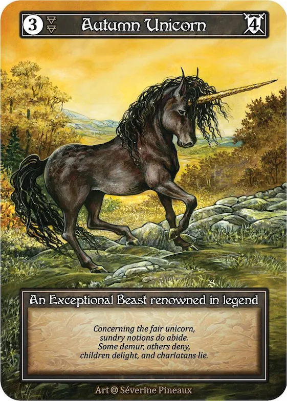 Autumn Unicorn (Foil) #p521515 – Alpha