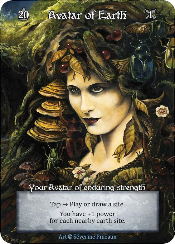 Avatar of Earth (Foil) #p521524 – Alpha