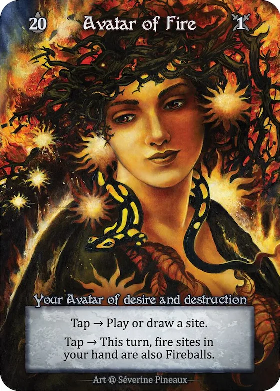 Avatar of Fire (Preconstructed Deck) #p521527 – Alpha