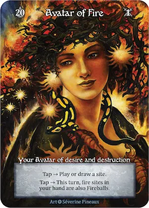 Avatar of Fire (Foil) #p521528 – Alpha