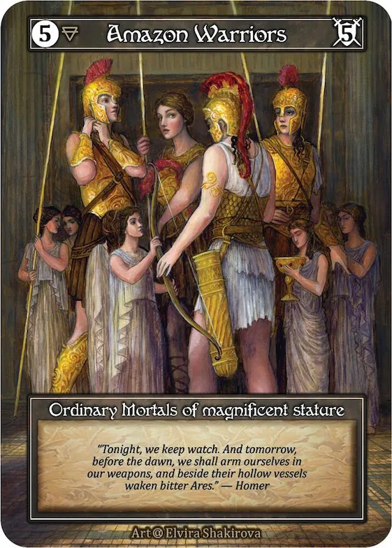 Amazon Warriors (Foil) #p521546 – Alpha