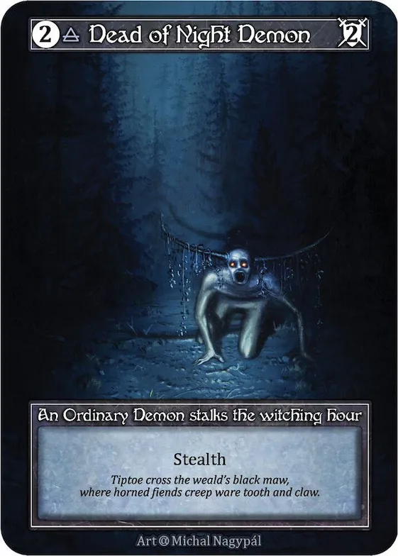 Dead of Night Demon (Foil) #p521551 – Alpha