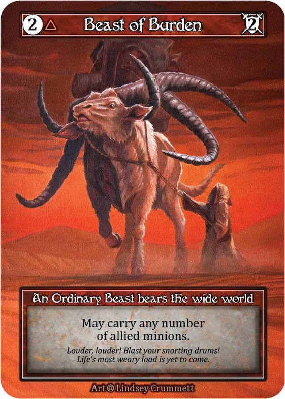 Beast of Burden (Foil) #p521564 – Alpha