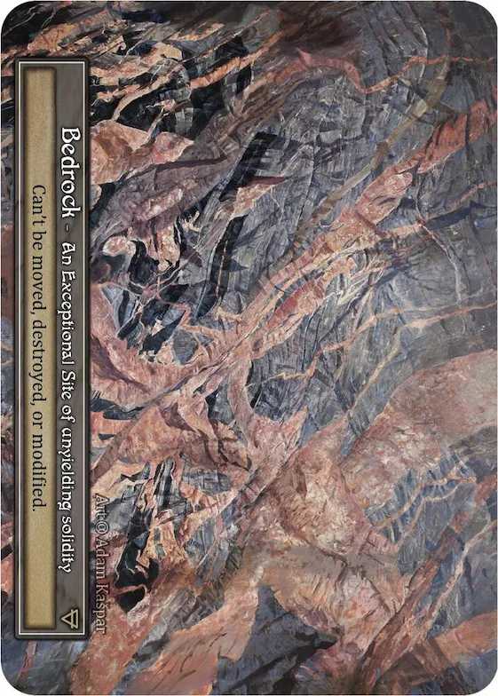 Bedrock (Foil) #p521572 – Alpha