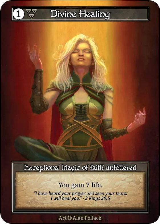 Divine Healing (Foil) #p521691 – Alpha