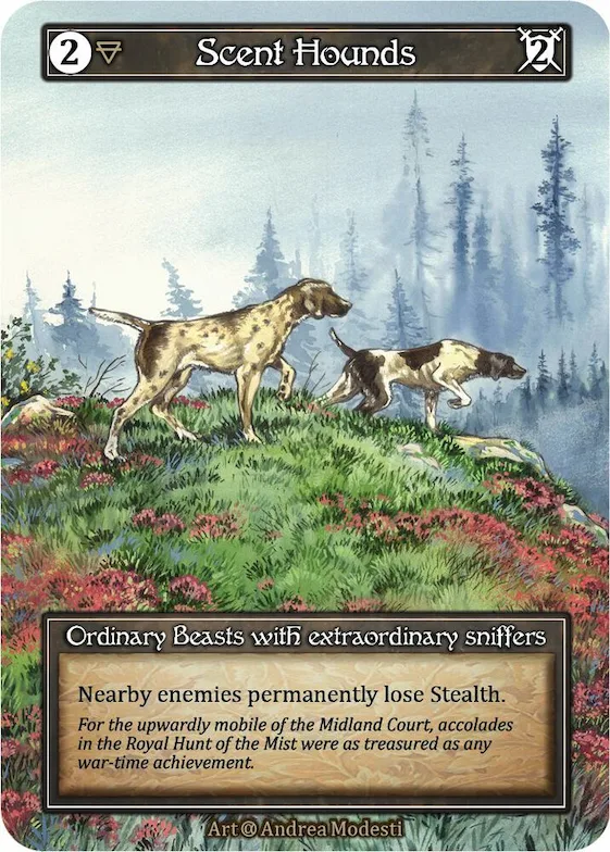 Scent Hounds (Foil) #p521709 – Alpha