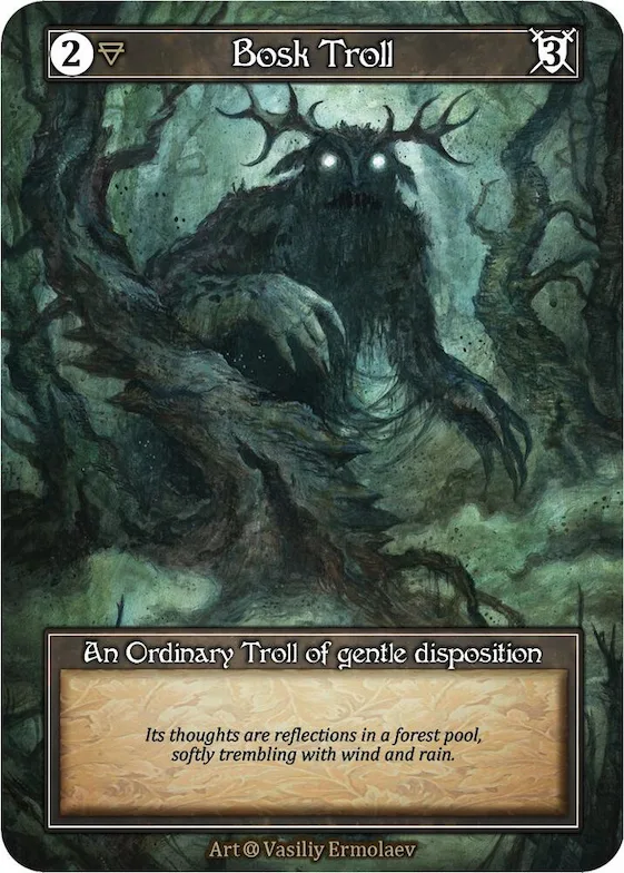Bosk Troll (Foil) #p521735 – Alpha