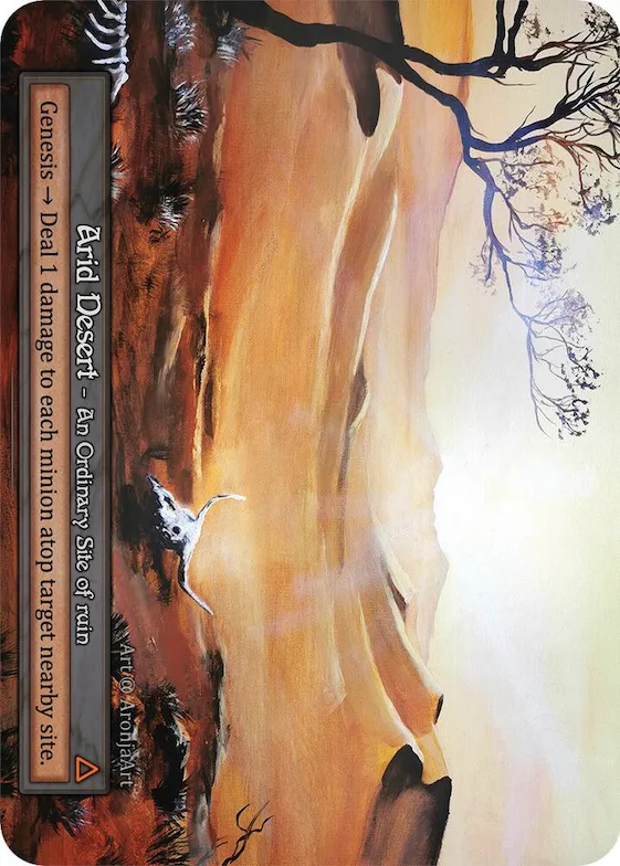 Arid Desert (Preconstructed Deck) #p521769 – Alpha