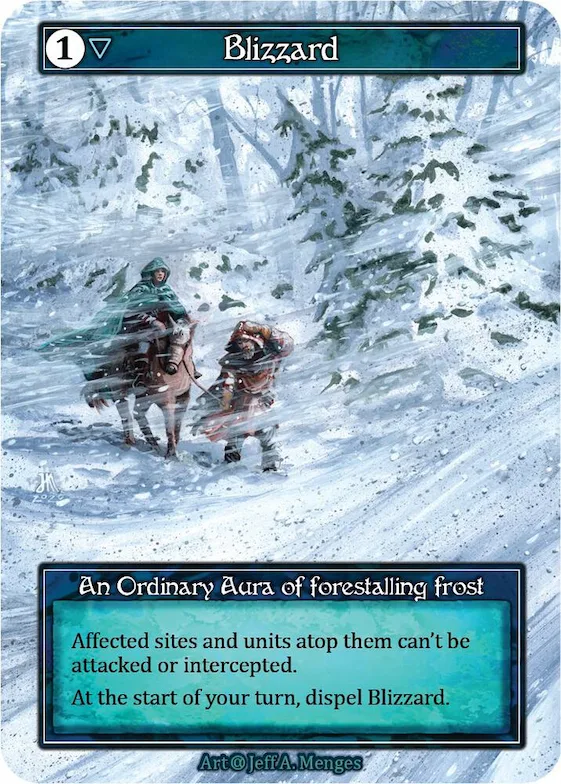 Blizzard (Foil) #p521806 – Alpha