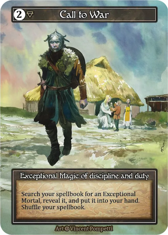 Call to War (Foil) #p521813 – Alpha