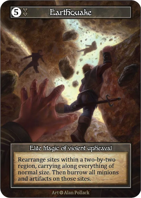 Earthquake (Foil) #p521818 – Alpha