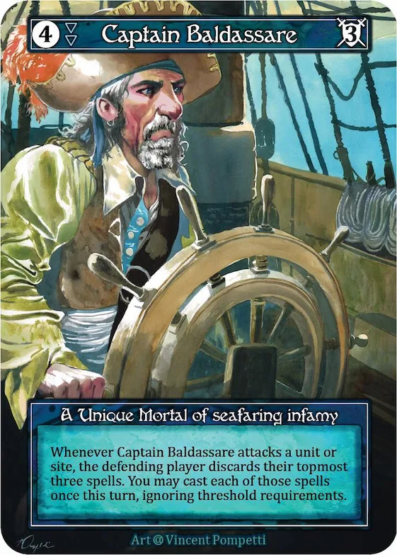 Captain Baldassare (Foil) #p521819 – Alpha