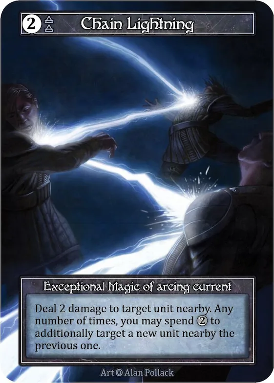 Chain Lightning (Foil) #p521863 – Alpha