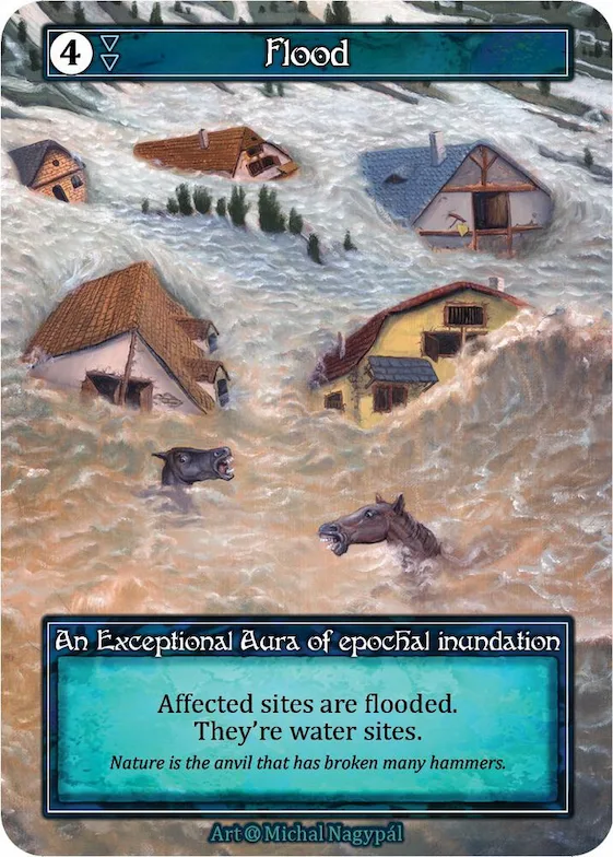 Flood (Foil) #p521879 – Alpha