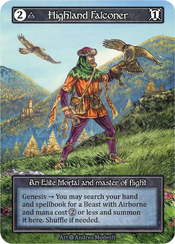 Highland Falconer (Foil) #p521896 – Alpha
