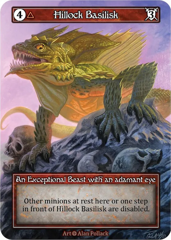 Hillock Basilisk (Foil) #p521902 – Alpha