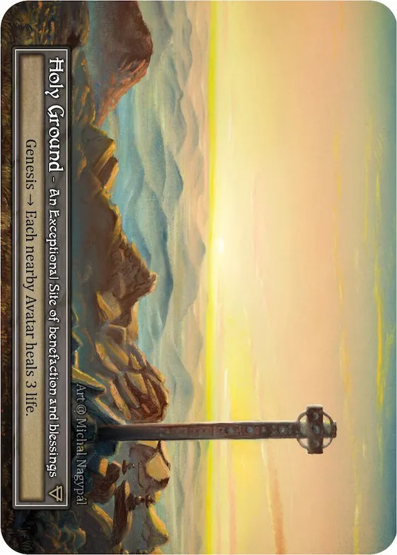 Holy Ground (Foil) #p521907 – Alpha