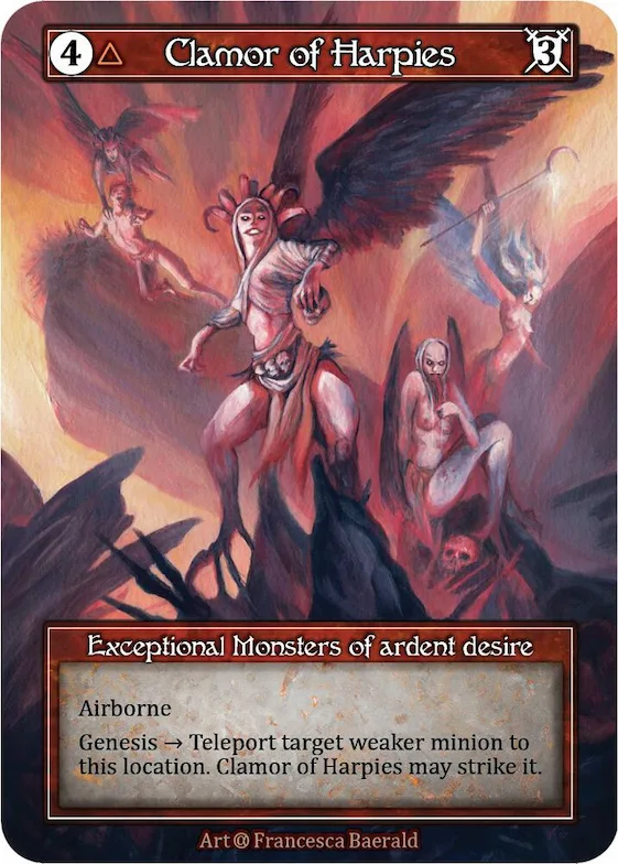 Clamor of Harpies (Foil) #p521908 – Alpha