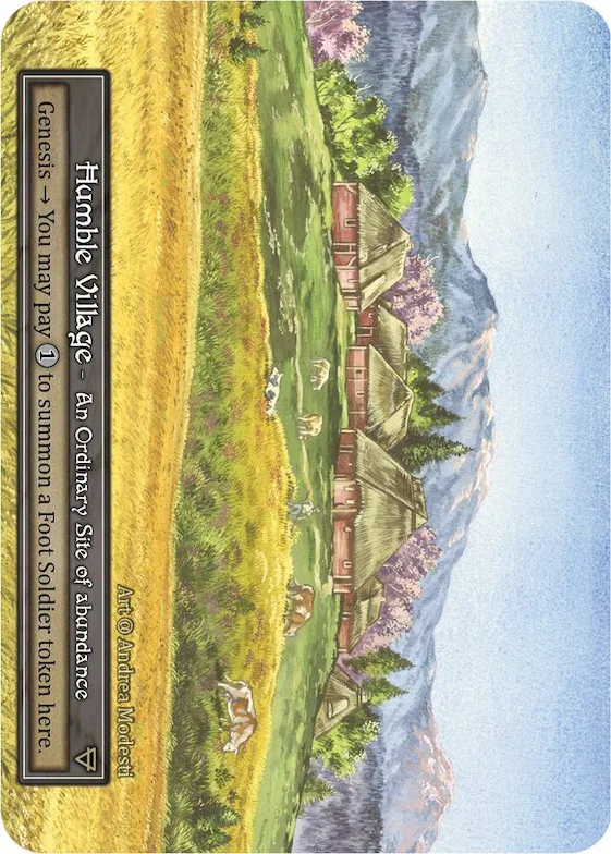 Humble Village (Foil) #p521930 – Alpha