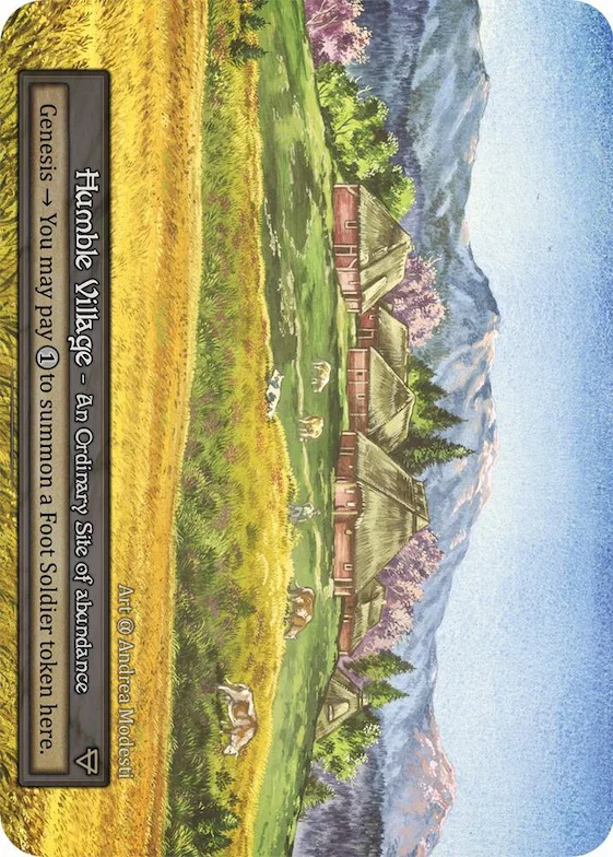 Humble Village (Preconstructed Deck) #p521933 – Alpha