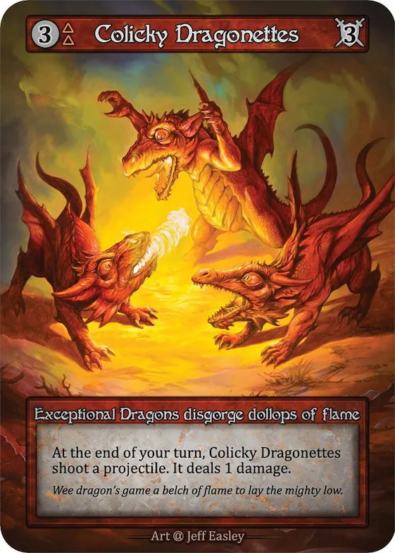 Colicky Dragonettes (Preconstructed Deck) #p521942 – Alpha