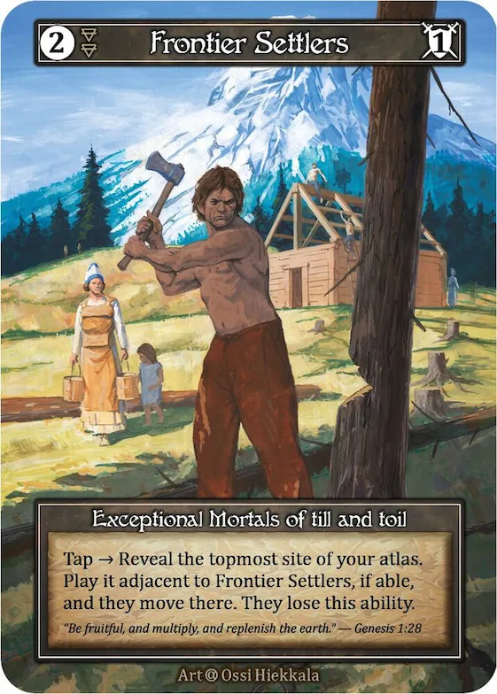 Frontier Settlers (Foil) #p521955 – Alpha