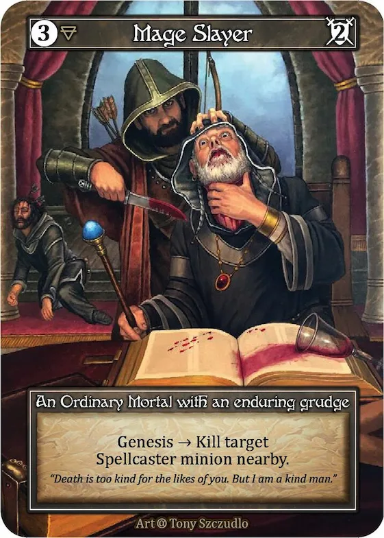 Mage Slayer (Foil) #p521985 – Alpha