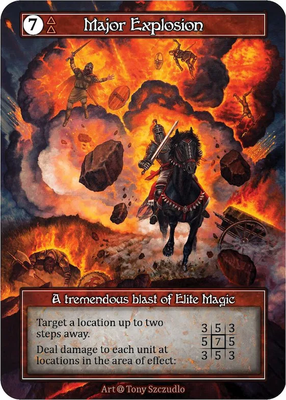 Major Explosion (Foil) #p522002 – Alpha