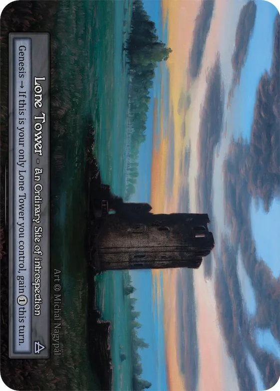 Lone Tower (Preconstructed Deck) #p522012 – Alpha