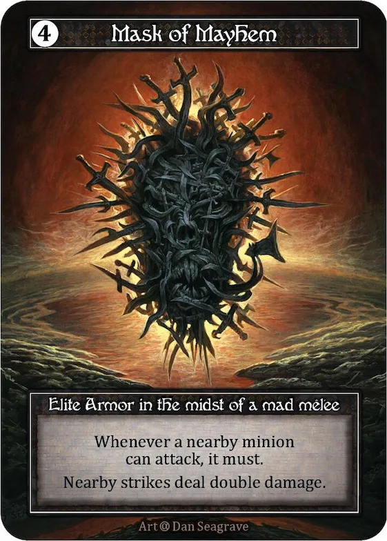 Mask of Mayhem (Foil) #p522025 – Alpha