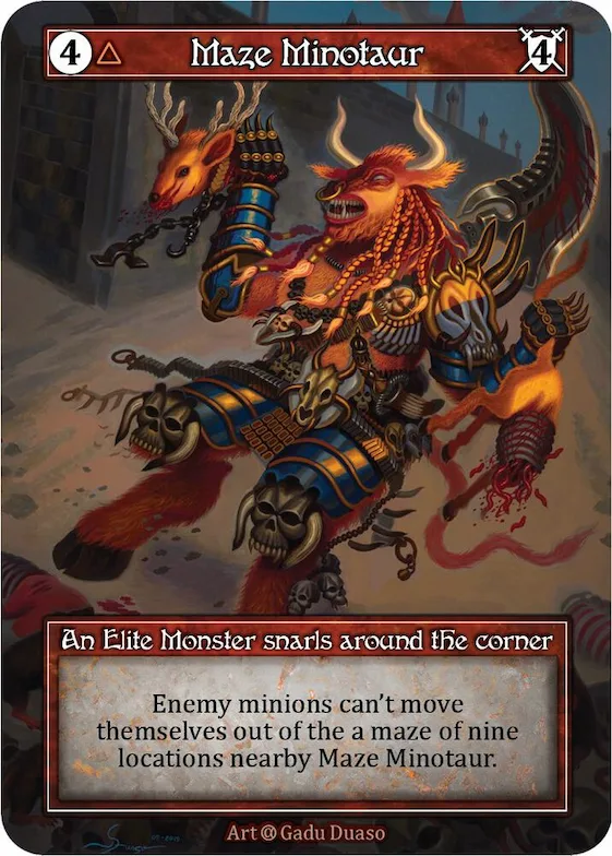 Maze Minotaur (Foil) #p522039 – Alpha