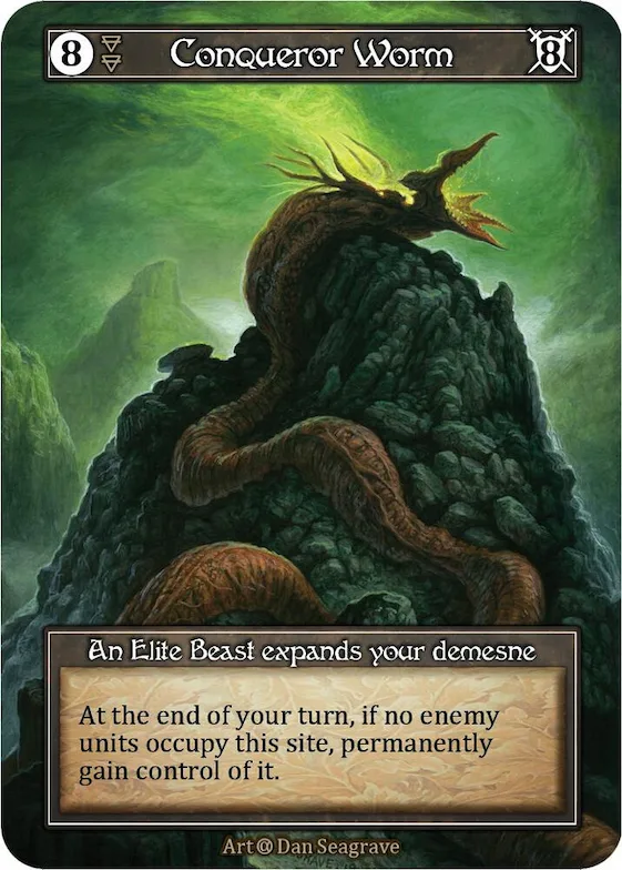 Conqueror Worm (Foil) #p522044 – Alpha