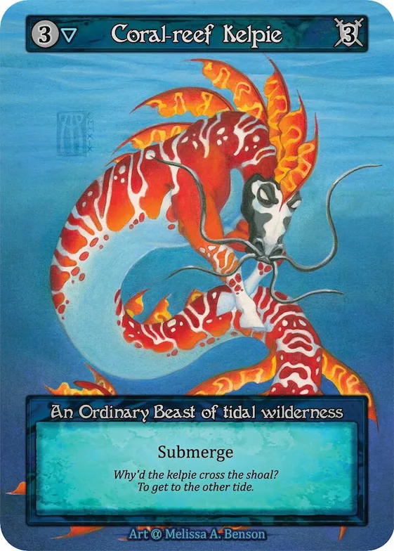Coral-Reef Kelpie (Preconstructed Deck) #p522053 – Alpha
