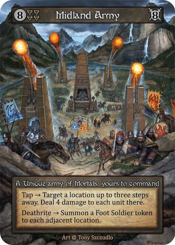 Midland Army (Preconstructed Deck) #p522059 – Alpha