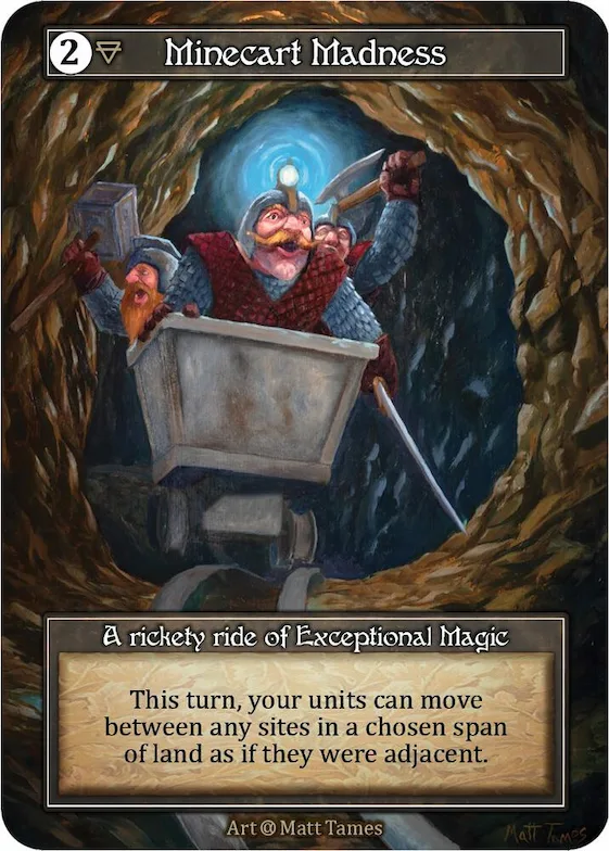 Minecart Madness (Foil) #p522071 – Alpha