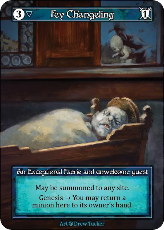 Fey Changeling (Foil) #p522126 – Alpha