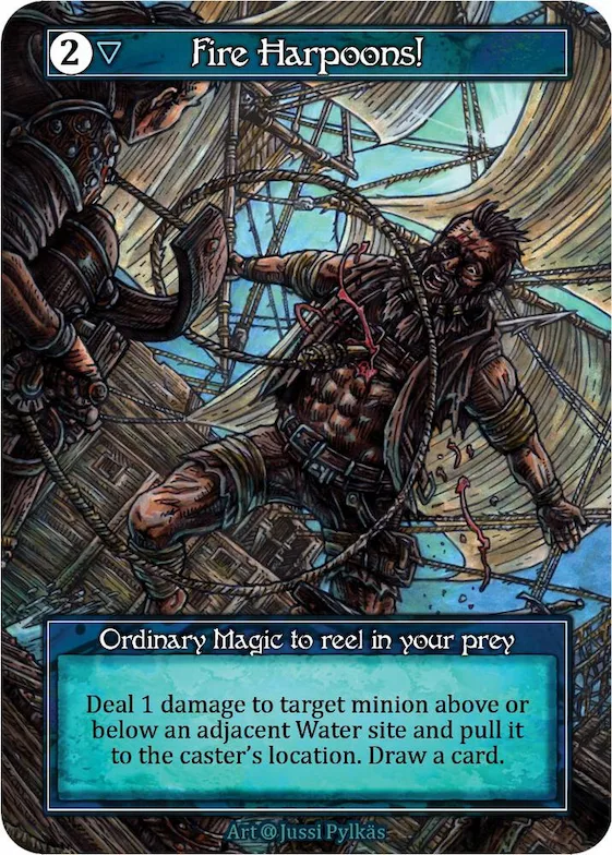 Fire Harpoons! (Foil) #p522132 – Alpha