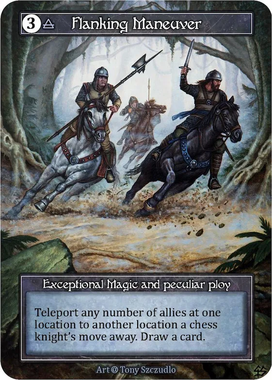 Flanking Maneuver (Foil) #p522162 – Alpha